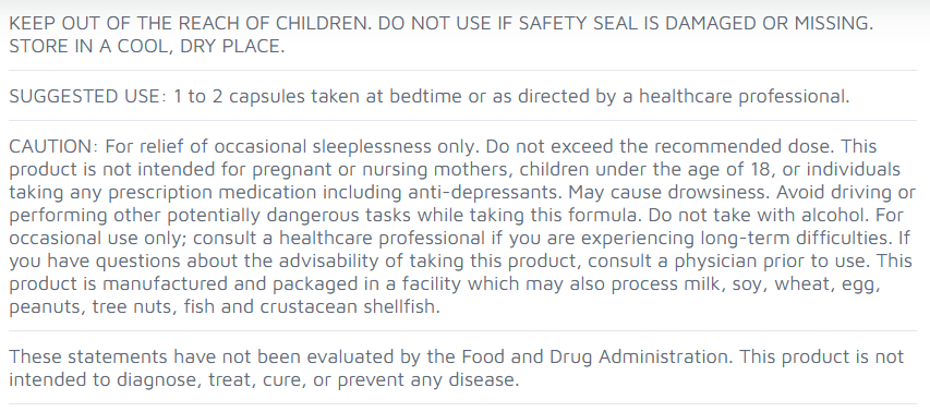 Equivita Sleep Restore